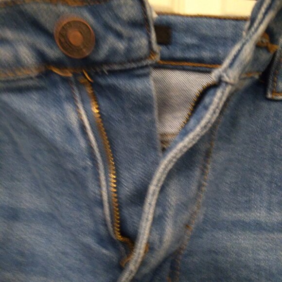 American Mazi Distressed Denim Shorts(L) NWOT - Picture 5 of 8